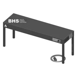 Heated upper shelf for table 1300