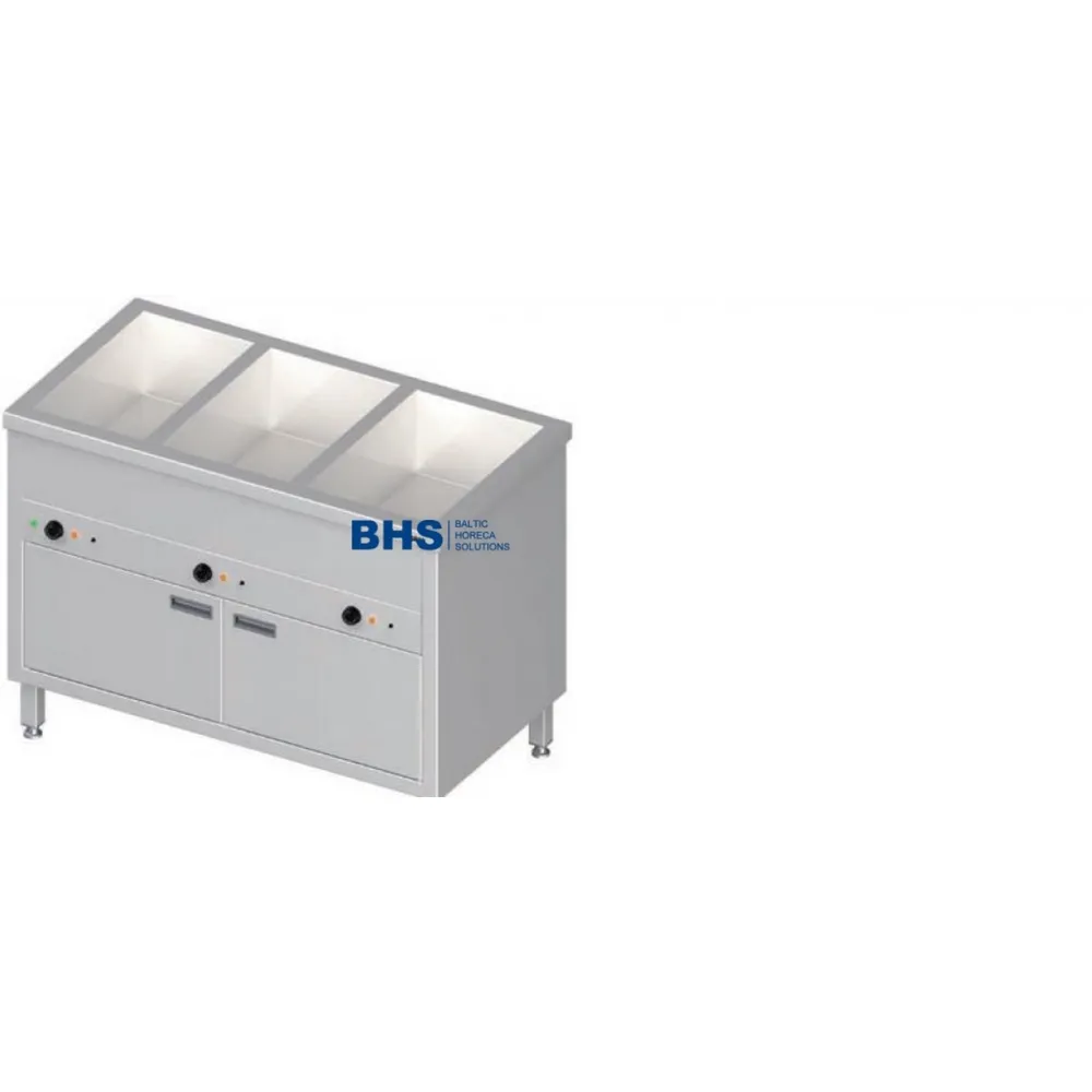 Versatile Chafing Dish with 4 GN1/1 Compartments