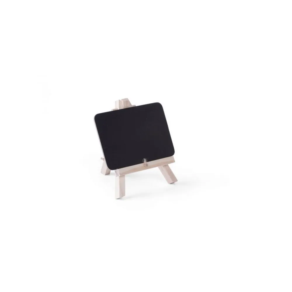 Tableau Noir Élégant avec Support en Bois