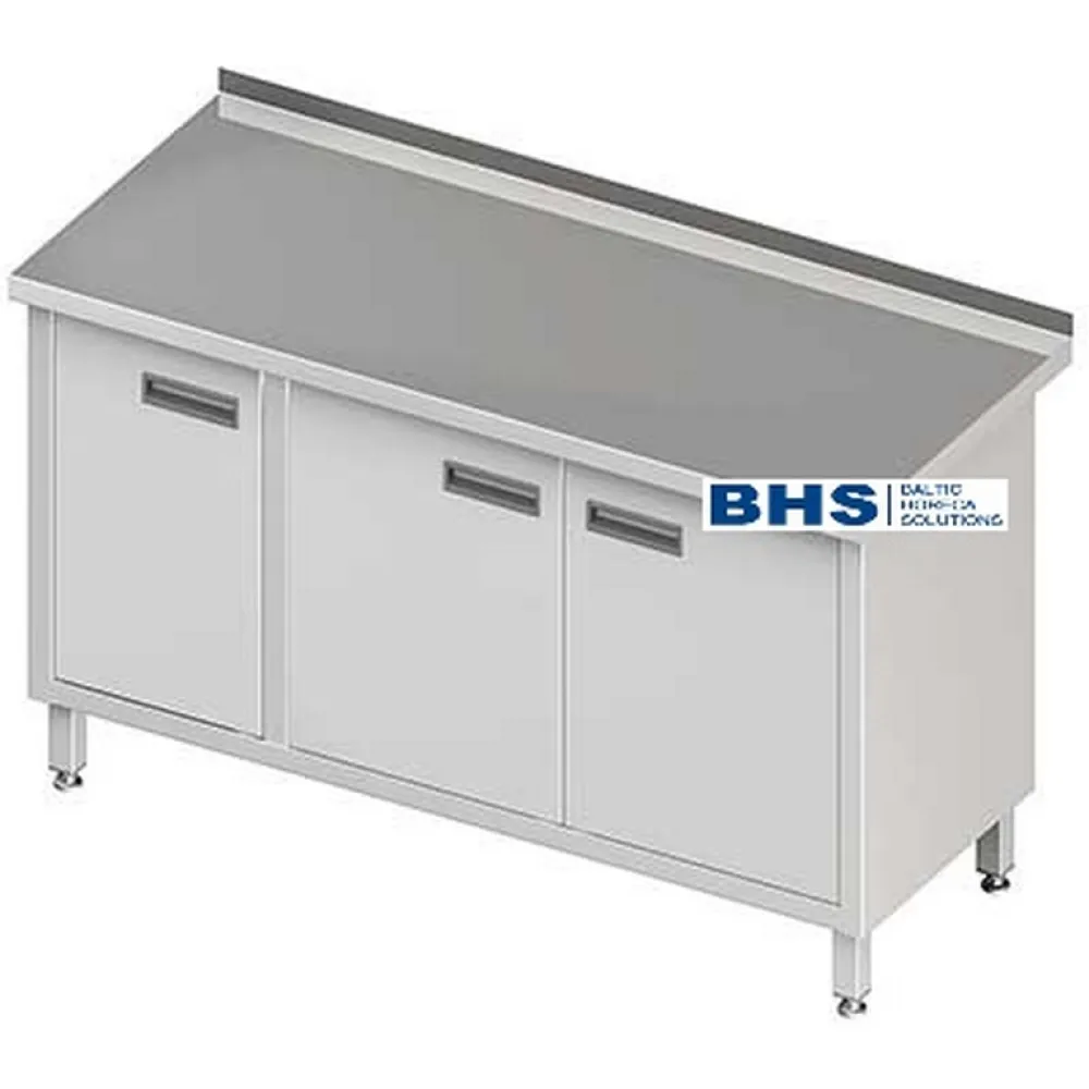 Table de bureau avec portes battantes 1700
