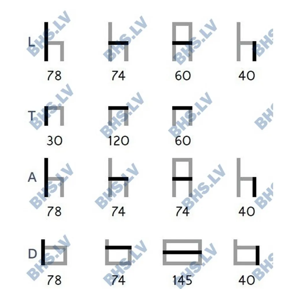 Terasinis MODULAR baldų komplektas
