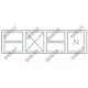 Efficient Low Freezing Counter with Neutral Drawer - 1600 mm