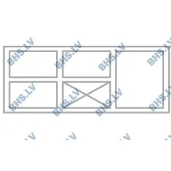 Freezing counter with granite table top M230 1300 mm