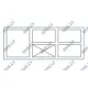 Versatile Stainless Steel Cooling Counter P230