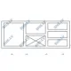 Granite-Topped Freezing Counter M240 - 1300mm