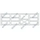 Versatile Cooling Counter P323 with Lifting Mechanism