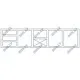 Versatile Stainless Steel Refrigeration Counter P444