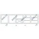Commercial Grade Granite-Top Refrigeration Counter 2130mm