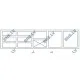 Commercial Grade Granite-Top Refrigeration Counter 2130mm