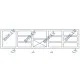 Granite-Top Refrigeration Table 2130 mm