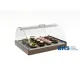 Premium Frosted Display Case for Desserts and Snacks