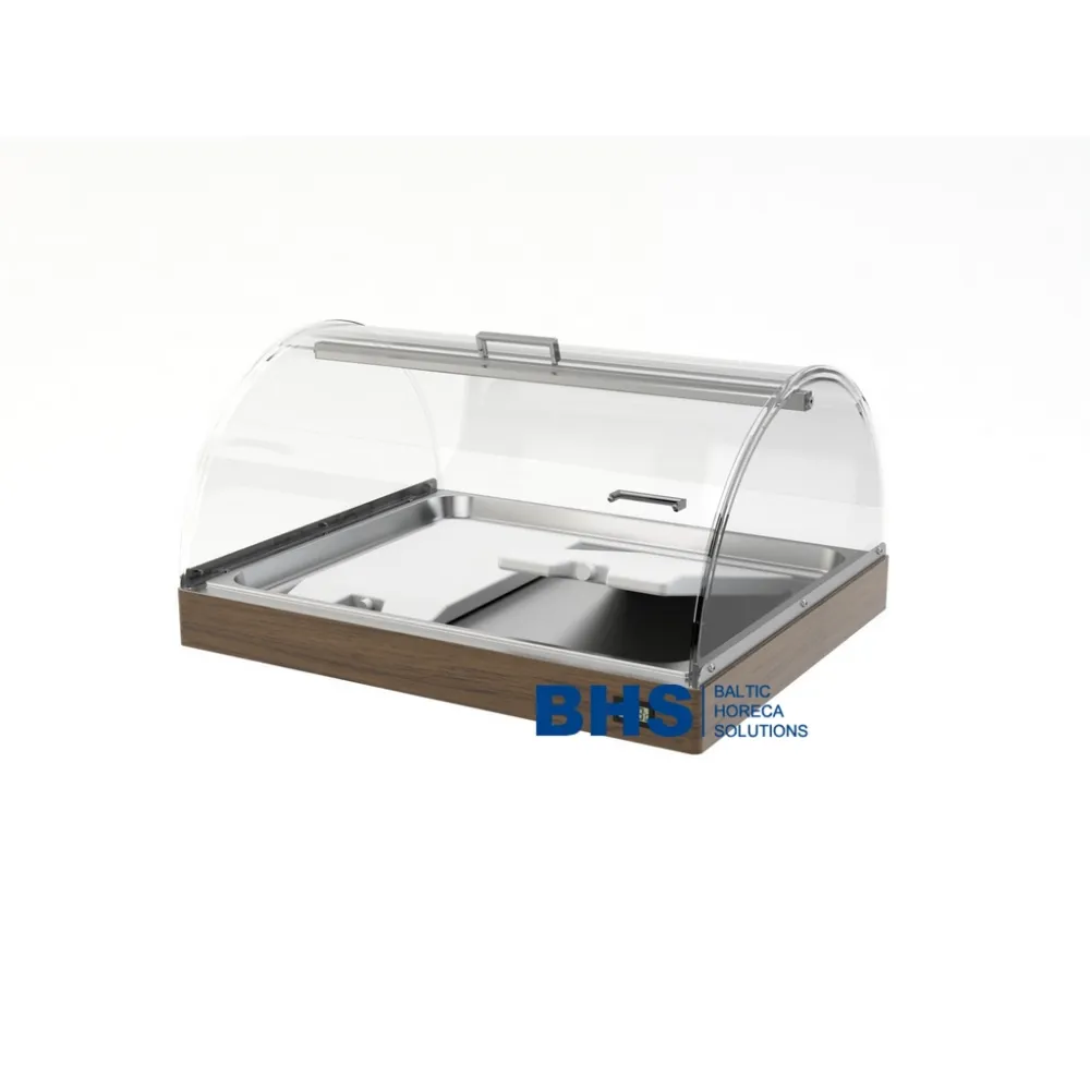 Premium Frosted Display Case for Desserts and Snacks