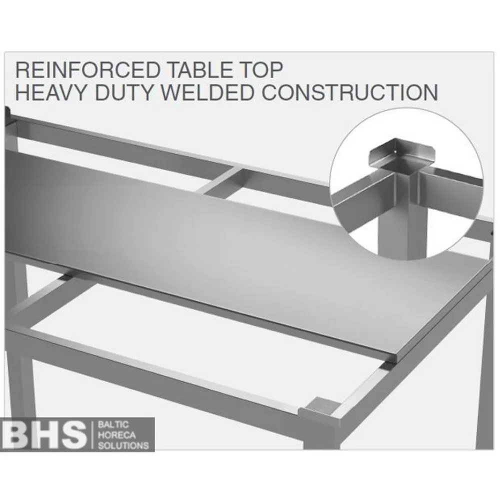 Professional Grade Kitchen Workbench with Cutting Board Holder Professional Grade Kitchen Workbench with Cutting Board Holder