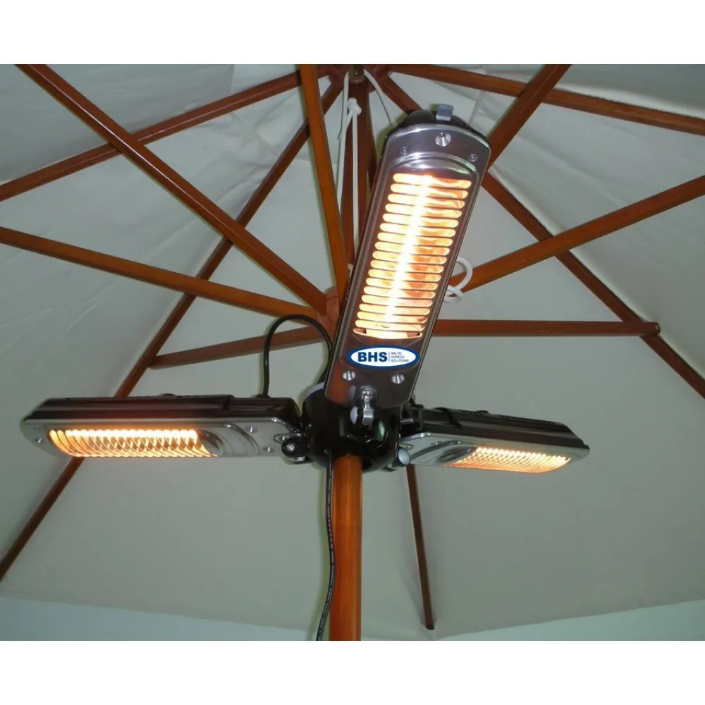 Elegant Hanging Heater for Parasol - Stay Warm Outdoors