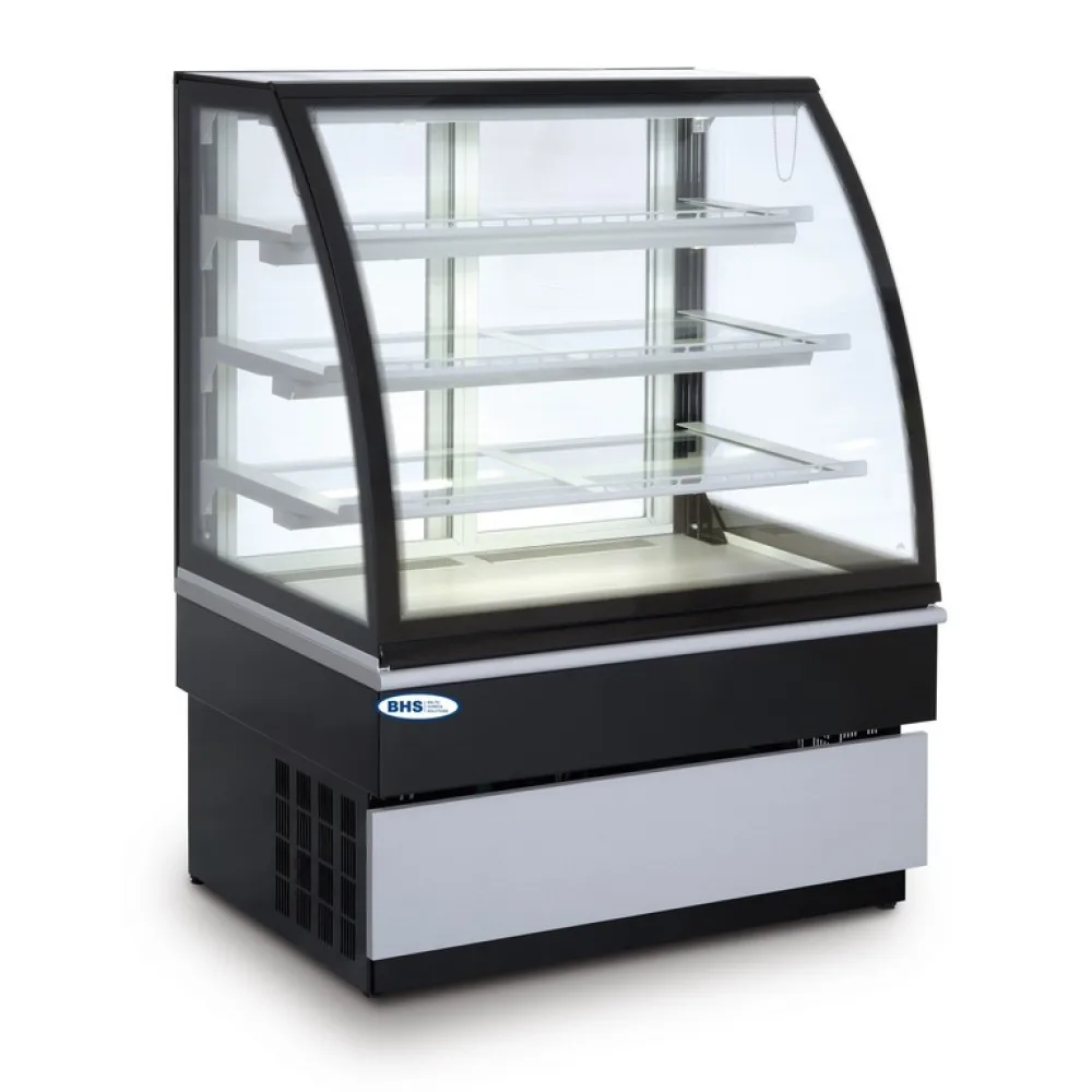 GEORGIA III 1000 - Elegant Glass Pastry Display Case