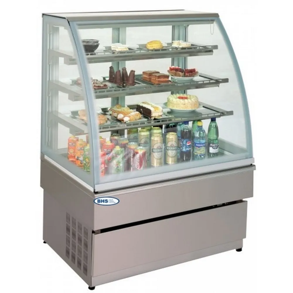 GEORGIA III 1000 - Elegant Glass Pastry Display Case
