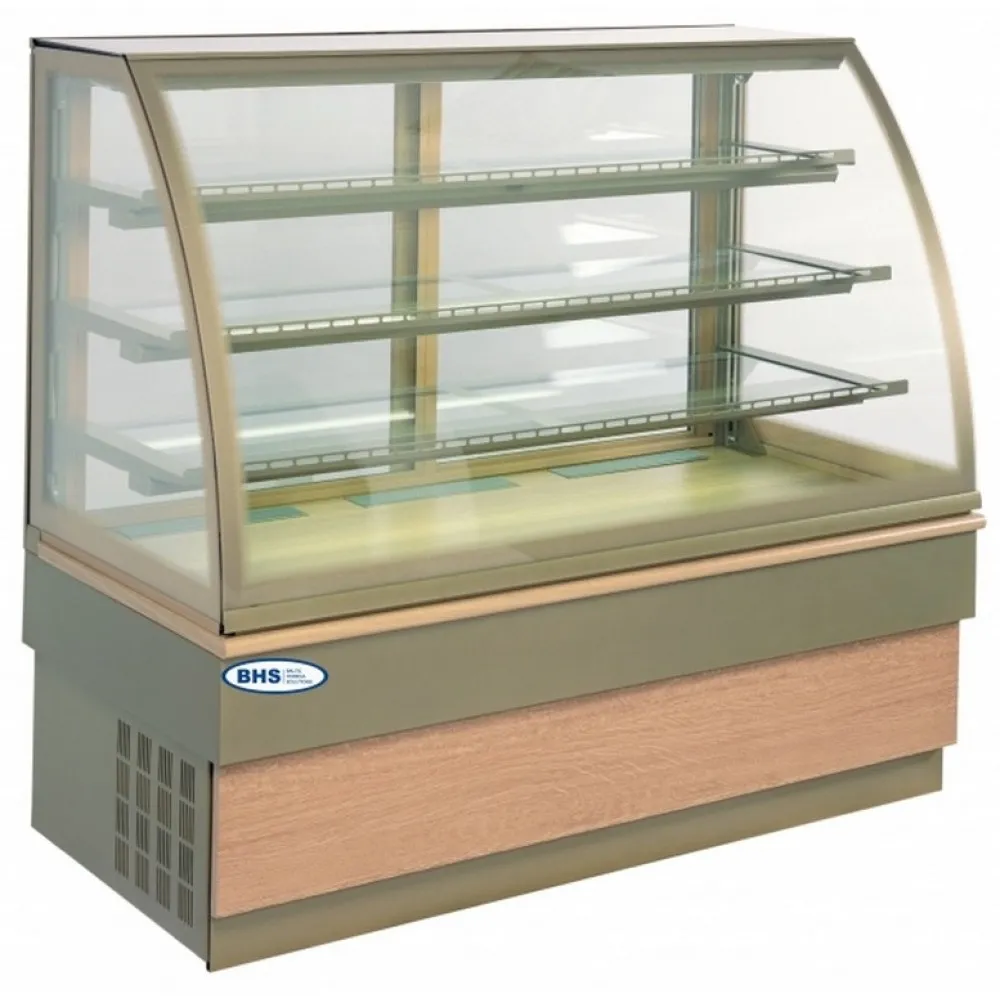 GEORGIA III 1500 Pastry Showcase with Double Glass