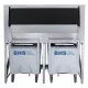 Advanced Ice Storage Bin with Cart BCD400