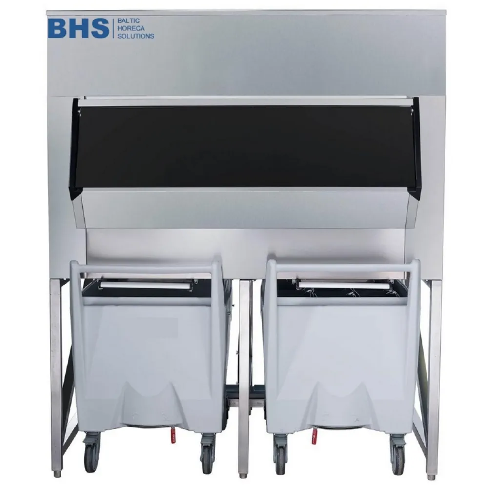 Commercial Ice Storage Tank with Cart BCD600