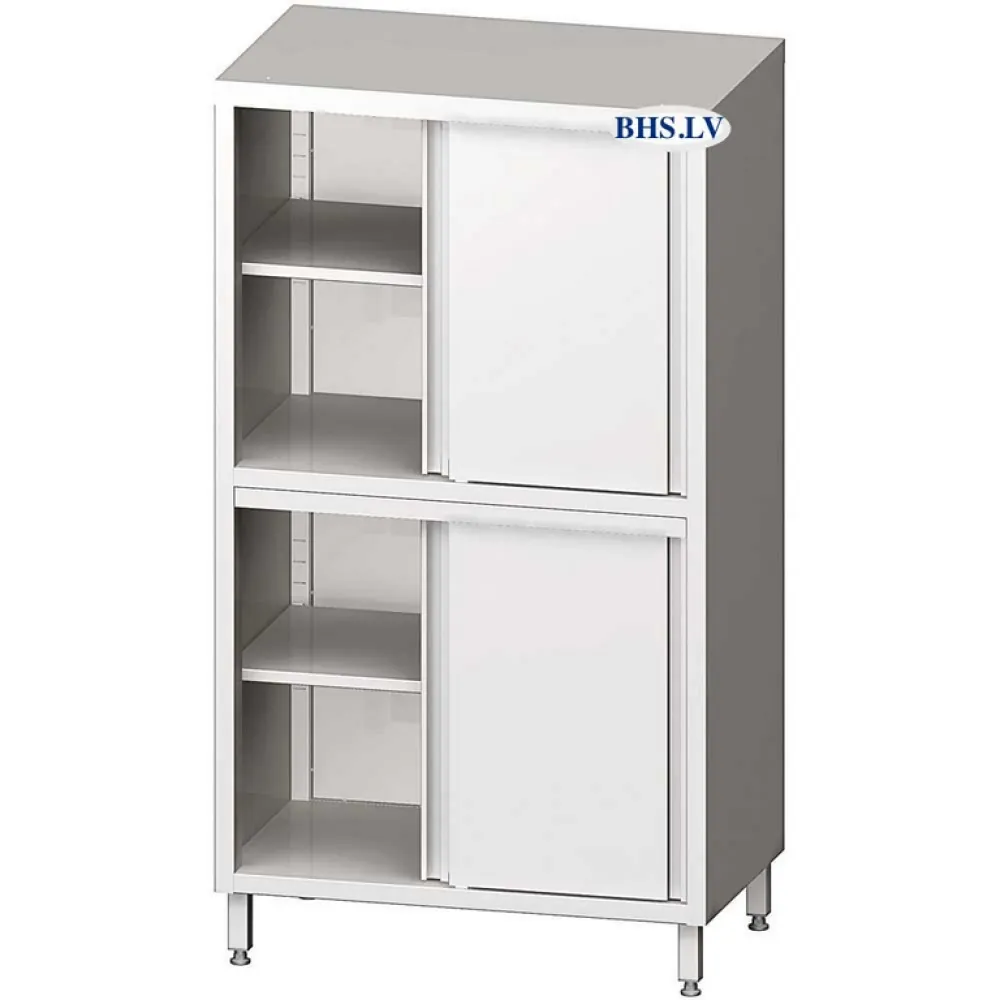 Chic Steel 4-Slider Wardrobe