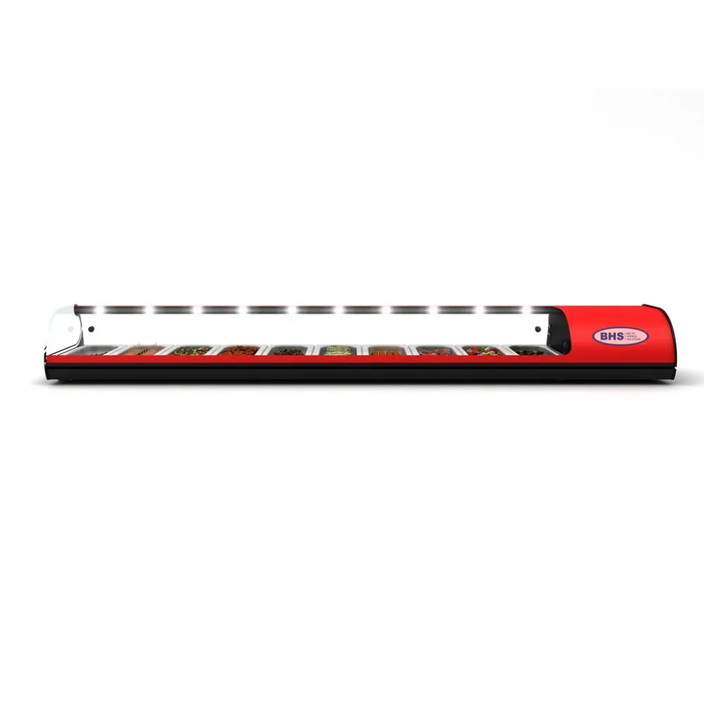 V10EP Stainless Steel Showcase