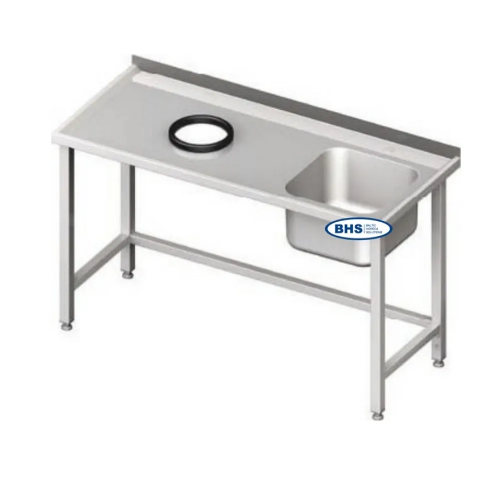 Heavy-Duty Dishwashing Work Table