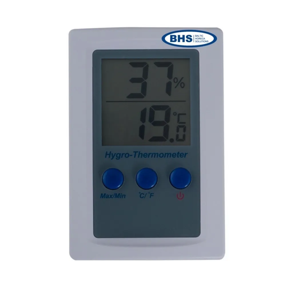 Mitruma un temperatūras mērītājs virtuvei
