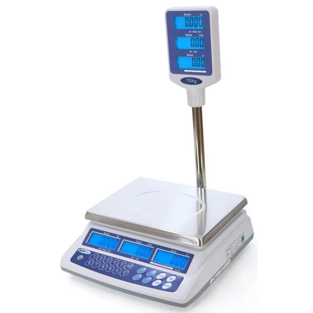 SLRP 30 kg Tirdzniecības Svari