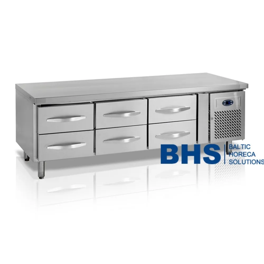 Commercial Grade 6-Drawer Freezer Counter - 1795mm