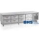 Versatile 8-Drawer Refrigeration Table for Professionals