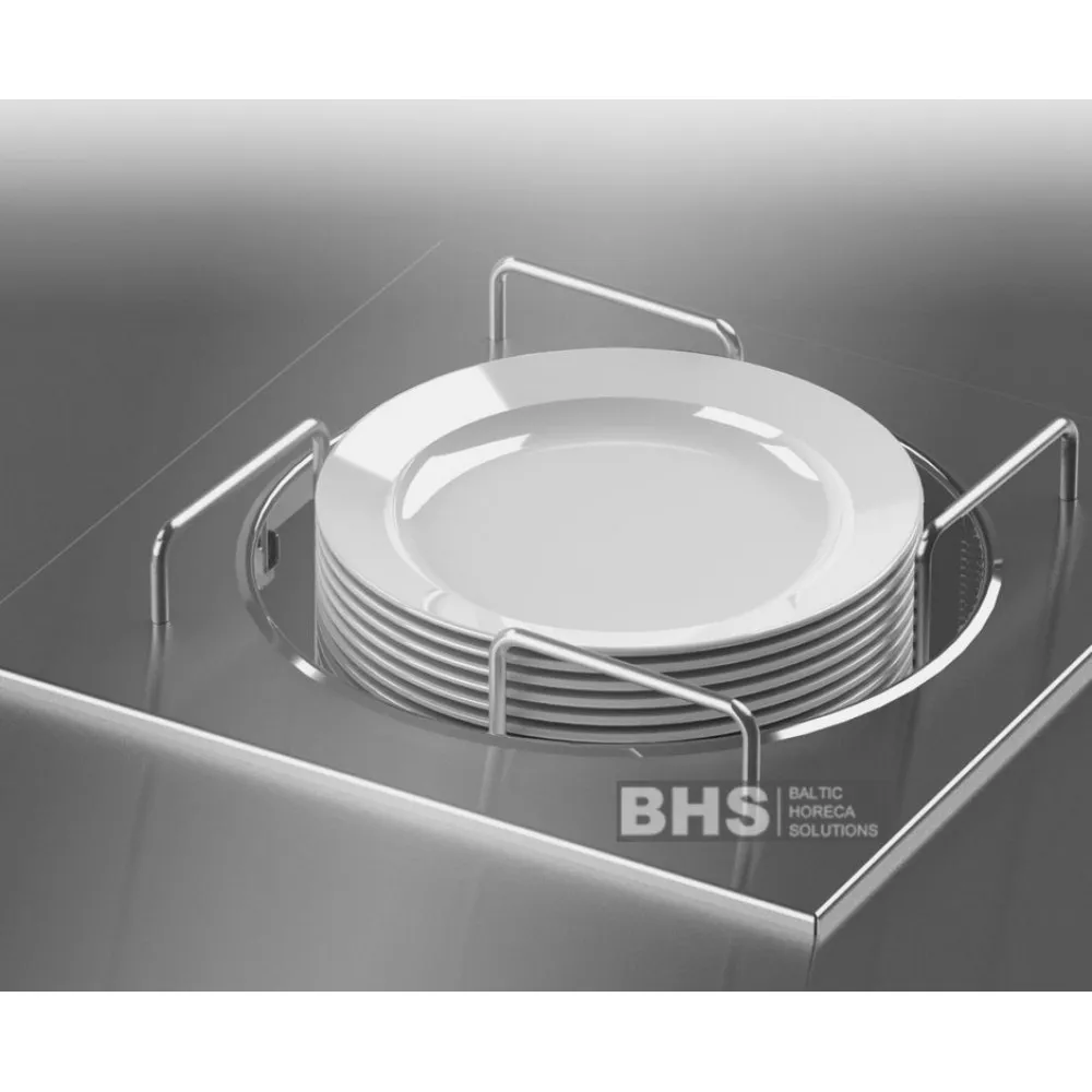 Canteen-Grade Heated Plate Warmer
