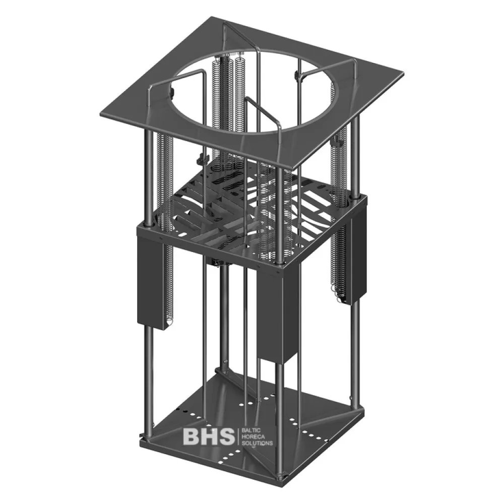 Efficient Plate Drop-In Dispenser