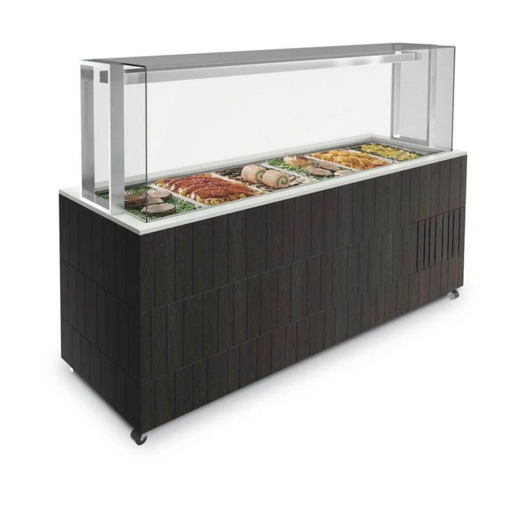 4-1/1 Мобильная горячая витрина для ресторанов