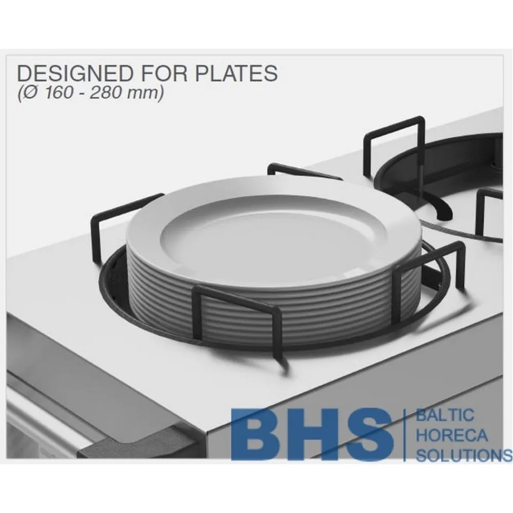 Professional Grade Heated Plate Trolley