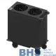 Professional Grade Heated Plate Trolley