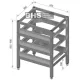 Drawer-Equipped Frame for Dishwasher Baskets