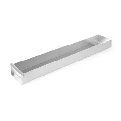 Kepimo skarda su nuimamu šoniniu skydeliu 580x100x(H)50 mm