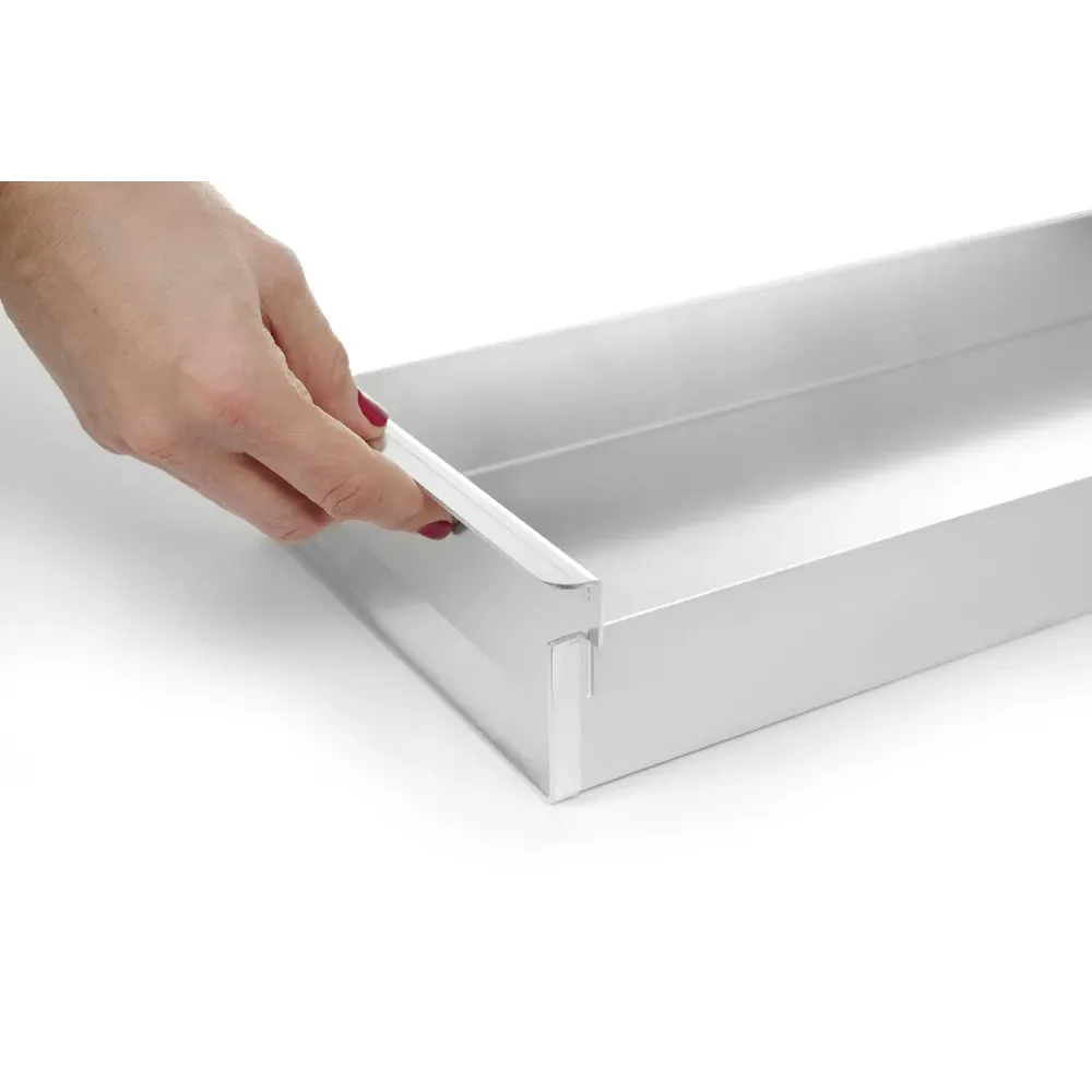 Kepimo skarda su nuimamu šoniniu skydeliu 580x200x(H)50 mm (689868)
