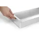 Kepimo skarda su nuimamu šoniniu skydeliu 580x200x(H)50 mm (689868)