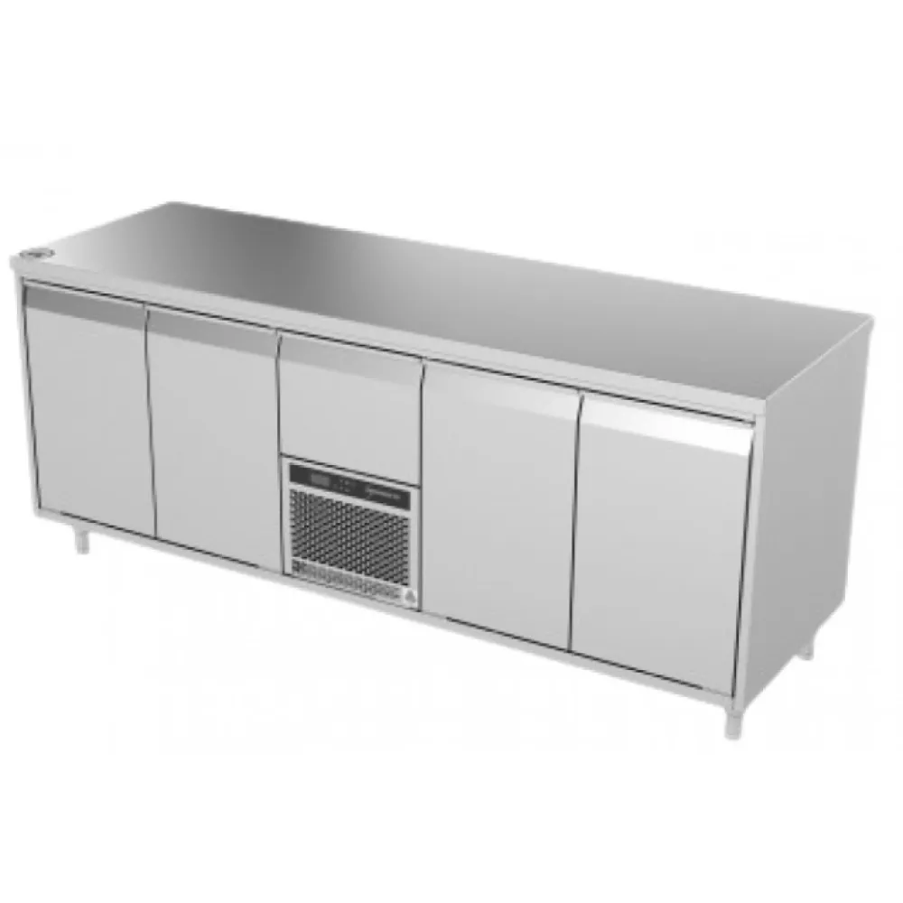 Table Réfrigérée Professionnelle à Hauteur Ajustable