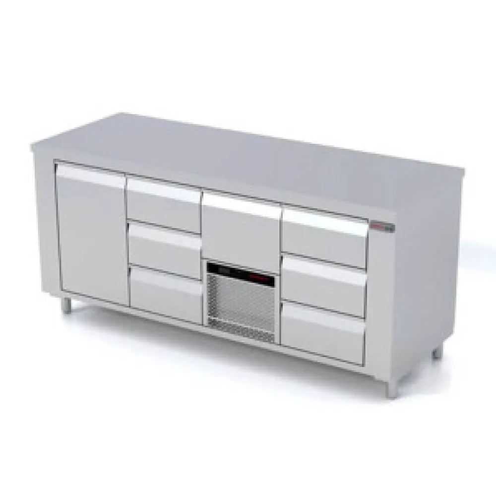 Table réfrigérée P439 avec mécanisme de levage pour chefs