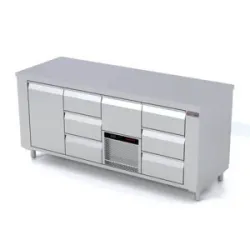 Table réfrigérée avec mécanisme de levage P439 2330 mm