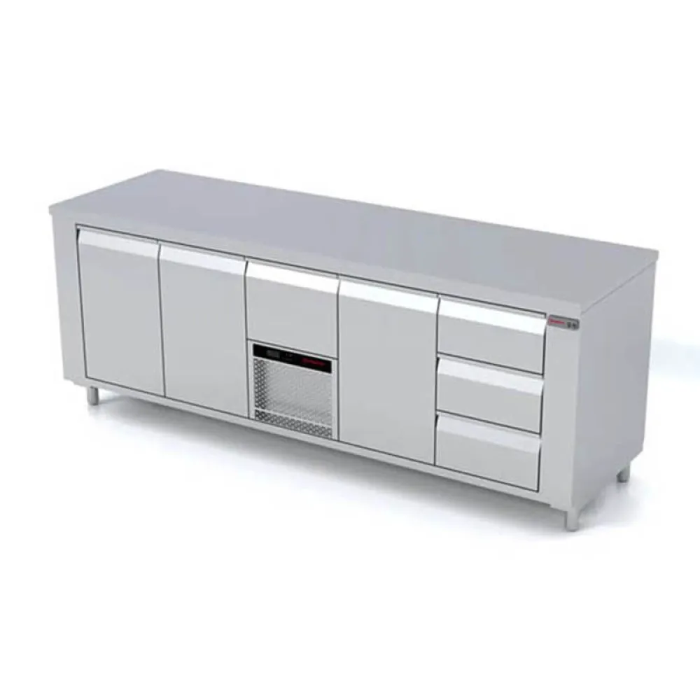 Table de Travail Réfrigérée avec Élévateur P444