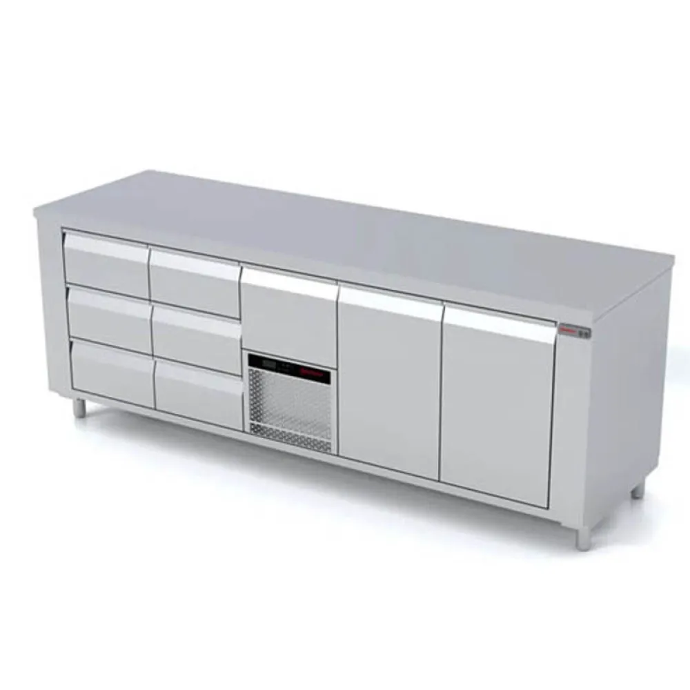 Table réfrigérée pro avec élévation P447