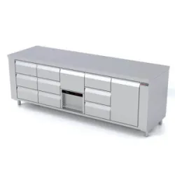 Compteur de refroidissement avec mécanisme de levage P449 2330 mm