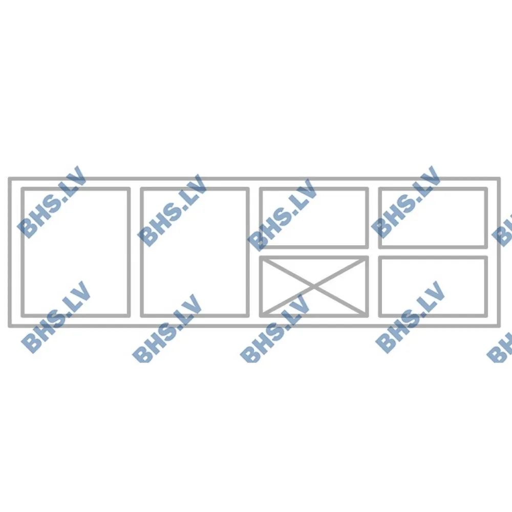Saladette Professionnelle P332 - 1720 mm