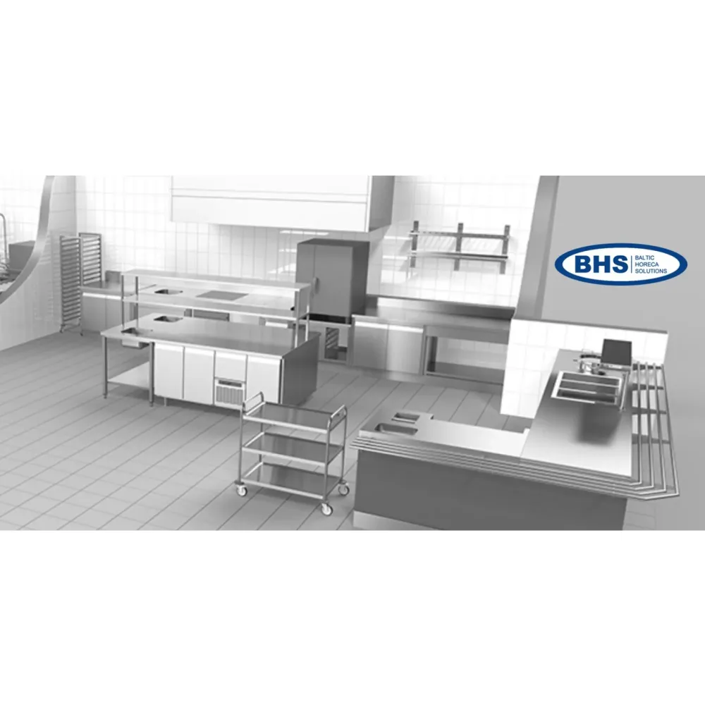 Гранитный холодильный стол P111 940 мм для ресторанов