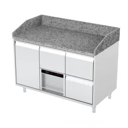 Galds ledusskapis ar granīta virsmu P230 1300mm