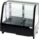 Vitrina 100 l su LED apšvietimu, juoda (852104)