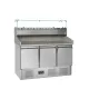Commercial Pizza Table with Refrigerated Display